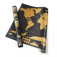Mapa deluxe para raspar - Olgas y Ramonas
