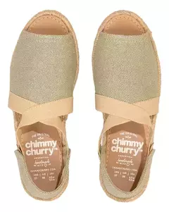 New Sandalia Fit Tejida Oliva - comprar online