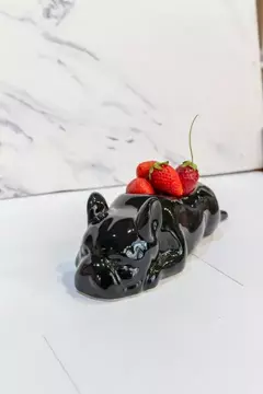 Perro Buldog - Copetinero/ Escultura