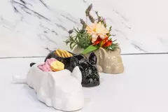 Perro Buldog - Copetinero/ Escultura