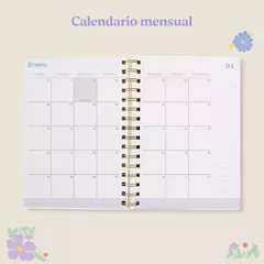 Agenda 2025 A5 sem. a la vista Folk - Olgas y Ramonas