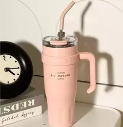 Vaso Térmico y Sorbete de Acero Inox. Doble Pico - 1180ml - tienda online