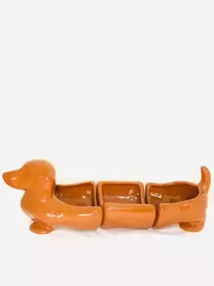 Perro salchicha ceramica - comprar online