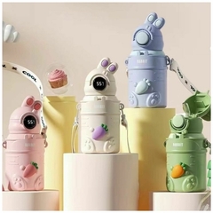 Botella termica con Termometro Digital Rabbit- 500ml