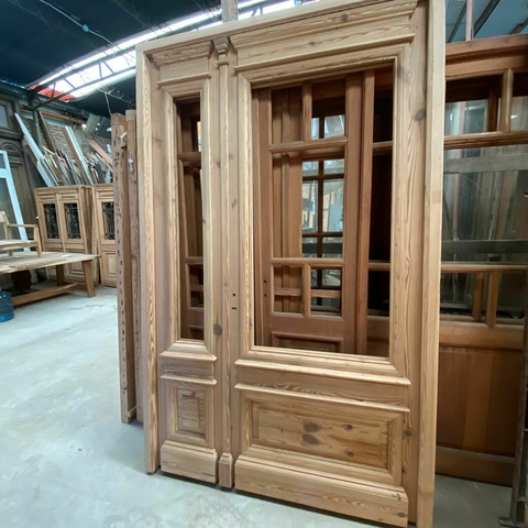 Puerta de entrada hoja y media Pinotea - Cód: 6237