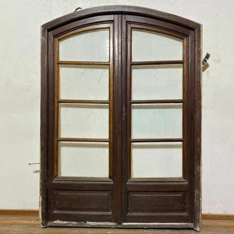 Puerta balcon 1/2 en cedro - Cod: 6585
