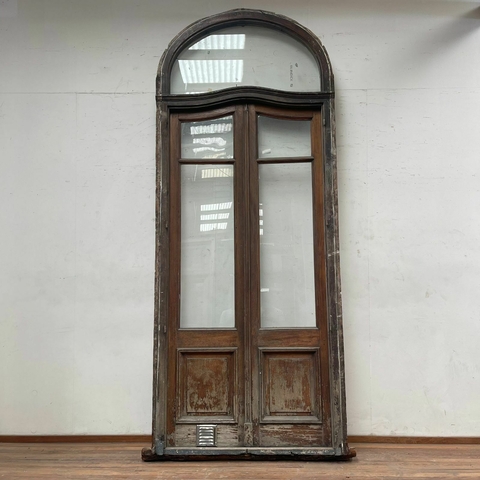 Portada doble hoja 1/2 punto en Cedro - Cod: 6659