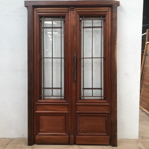 Puerta de entrada doble - A medida - Cod F158