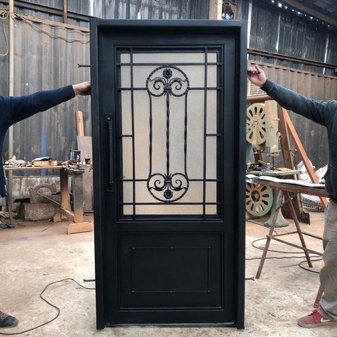 Puerta de entrada de una hoja - A medida - Cod F13