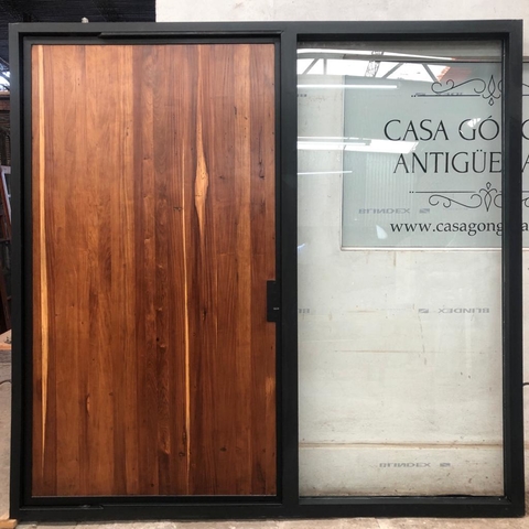 Puerta de entrada + Paño lateral - A medida - Cod F44