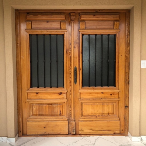 Puerta de entrada doble - A medida - Cod F55