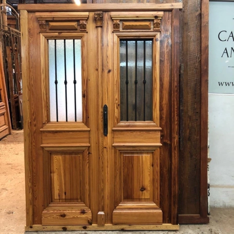 Puerta de entrada doble hoja - A medida - Cod F68