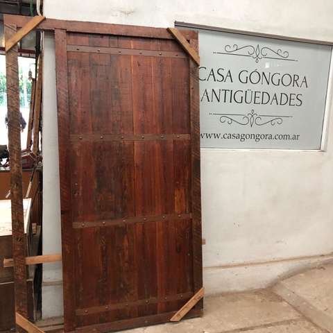 Puerta de entrada + paño lateral - A medida - Cod F73