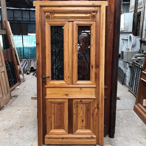 Puerta de entrada de una hoja - A medida - Cod F86