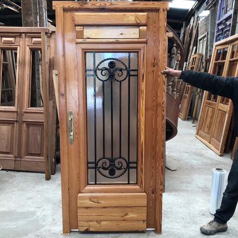 Puerta de entrada de una hoja - A medida - Cod F87