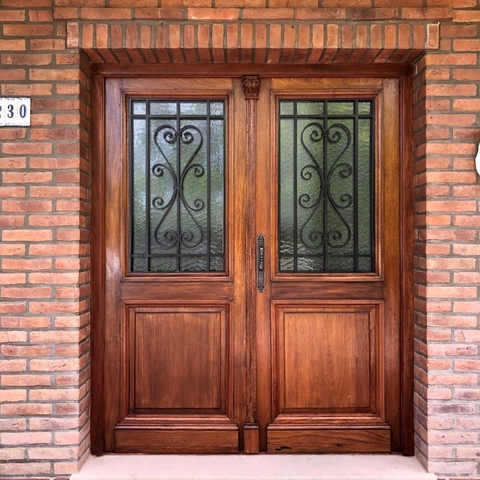Puerta de entrada doble hoja - A medida - Cod F97