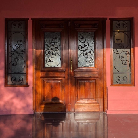 Puerta de entrada doble hoja - A medida - Cod F101