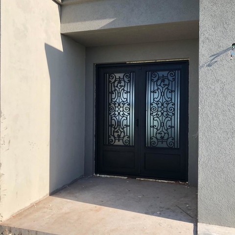 Portón de hierro - A medida - Cod F107