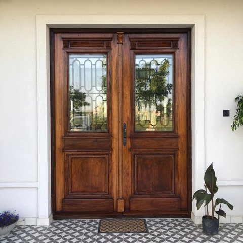 Puerta de entrada doble hoja - A medida - Cod F127
