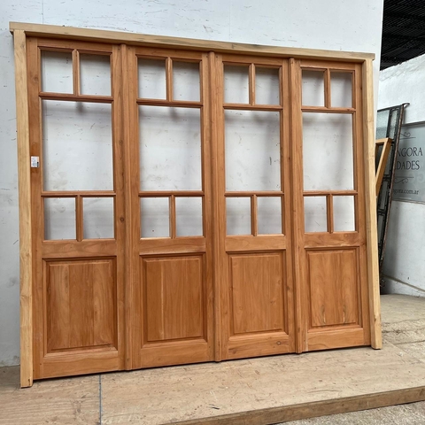 Puerta de 4 hojas griega - A Medida - F157