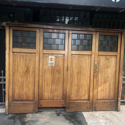 Portón garage de 4 hojas - Cod DT106