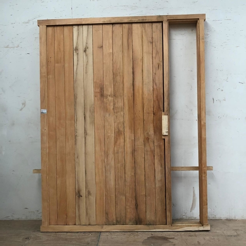 Puerta pivot c/ paño lateral - Cod F5015