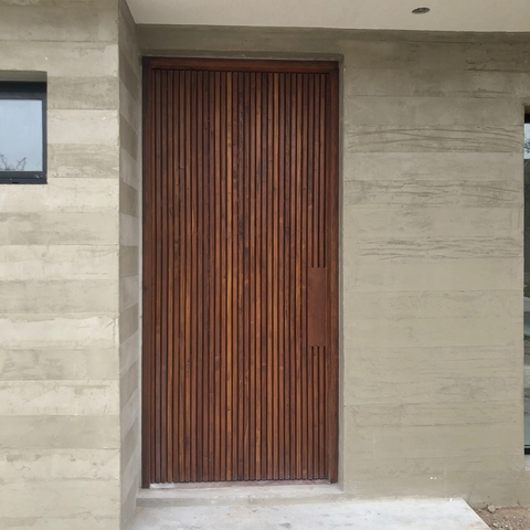 Puerta moderna de entrada- A MEDIDA- cód. f189