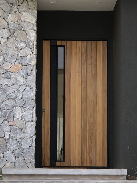 Puerta moderna de entrada- Cod. F200- A MEDIDA.