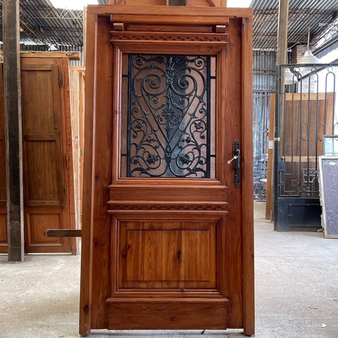 Puerta colonial de 1 hoja- F206- A MEDIDA