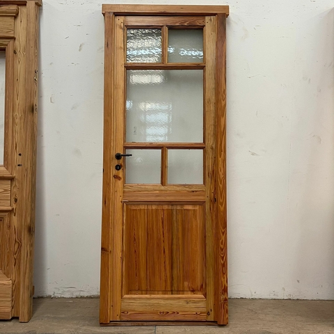 Puerta con vidrio estilo griego Cod: 5672 - A MEDIDA-