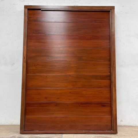 Puerta entrada pivot de estilo moderno Cedro - Cod: 5937