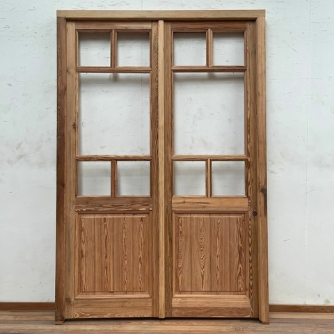 Puerta con vidrio estilo griego Pinotea - Cod: 6062
