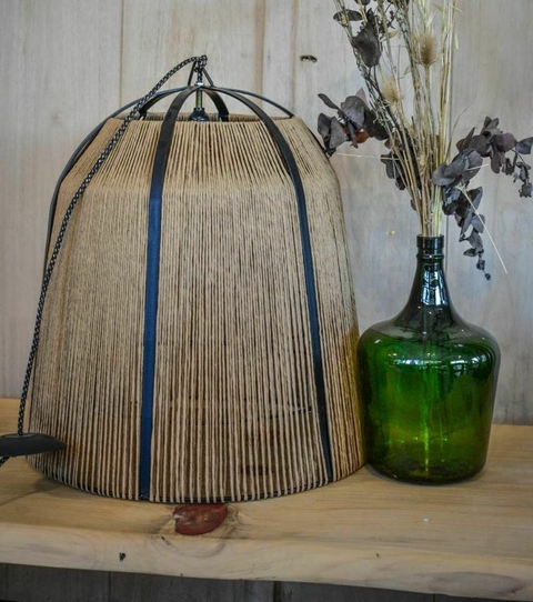 Lampara campana lateral hierro - Cod M134