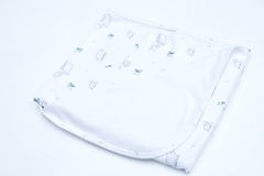 Manta de algodón PIMA reversible estampada - comprar online