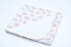 Imagen de Manta de algodón PIMA reversible estampada