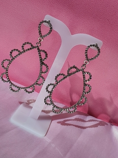 BRINCO STRASS PRATA #BM002 - comprar online