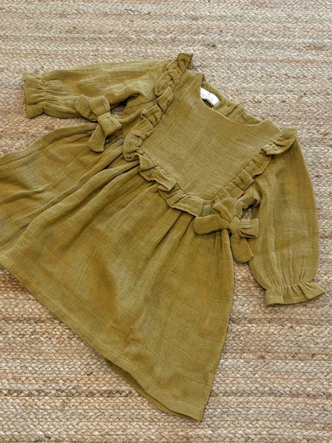 Vestido Nica Caramelo - comprar online