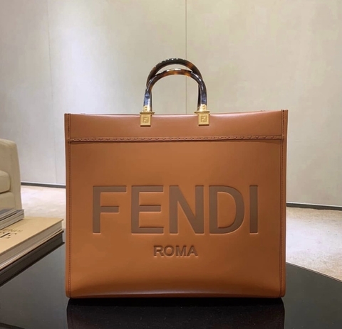 Fendi Shopper Leather