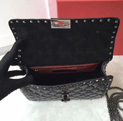 Valentino Rockstud Spikes Black - loja online