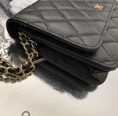 Chanel Woc Caviar Black Gold - Bolsas na Web™