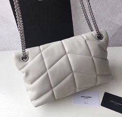 YSL LouLou Puffer Off-white - Bolsas na Web™