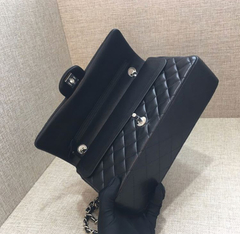 Chanel Classic Flap Black Silver - Bolsas na Web™