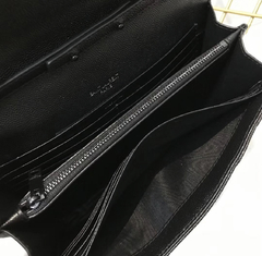 YSL Envelope All Black