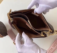 LV Multi Pochette Acessories Rosa Claro - loja online