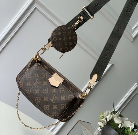 LV Multi Pochette Acessories Verde