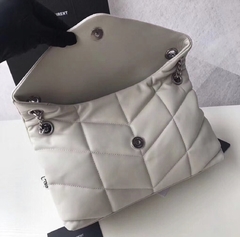 YSL LouLou Puffer Off-white
