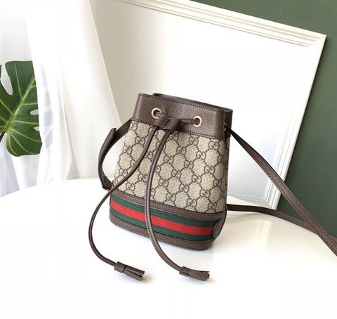 Gucci Monogram Bucket
