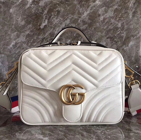 Gucci Marmont Matelassê Off-white
