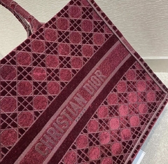 Dior Book Tote Velvet - Bolsas na Web™
