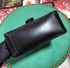 Gucci Marmont Top Handle Média Black - Bolsas na Web™